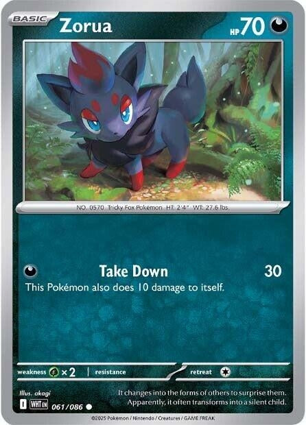 Image for Zorua - Pokemon