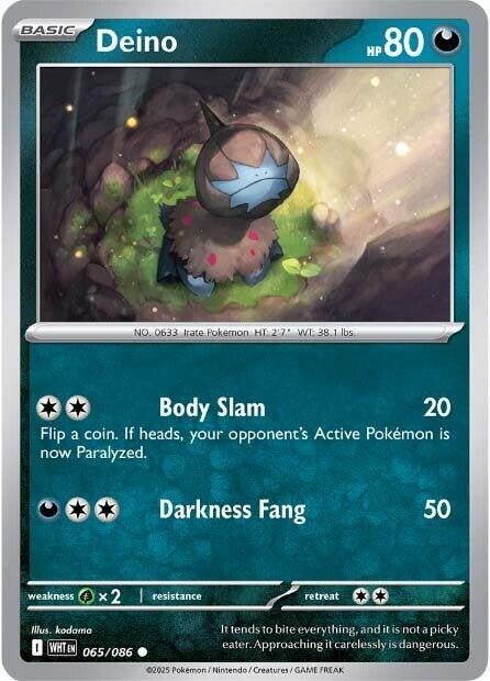 Image for Deino - Pokemon