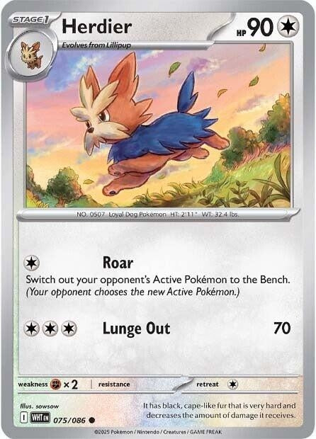 Image for Herdier - Pokemon