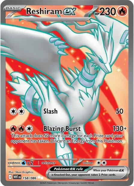 Image for Reshiram ex - Pokemon