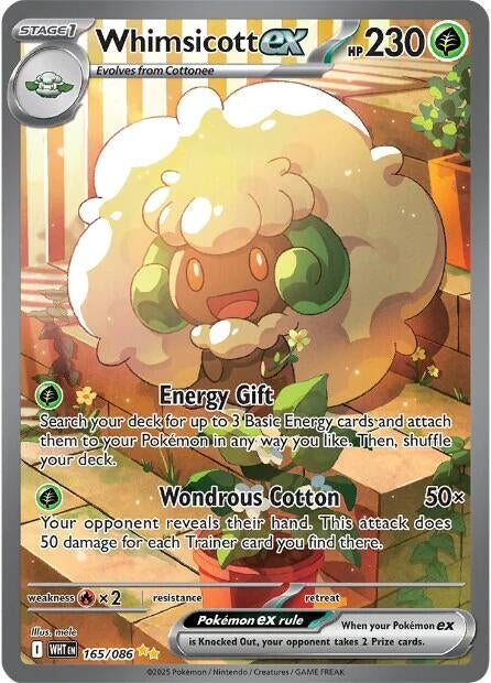 Image for Whimsicott ex - Pokemon