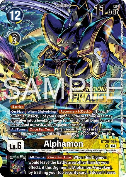 Image for Alphamon (Regionals 25-26 Season 2 Finalist) - Digimon Card Game