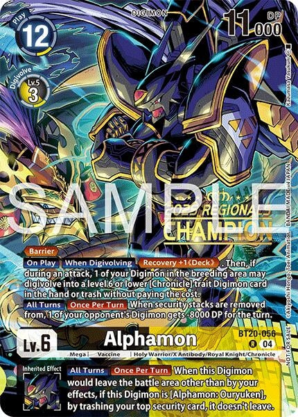 Image for Alphamon (Regionals 25-26 Season 2 Champion) - Digimon Card Game