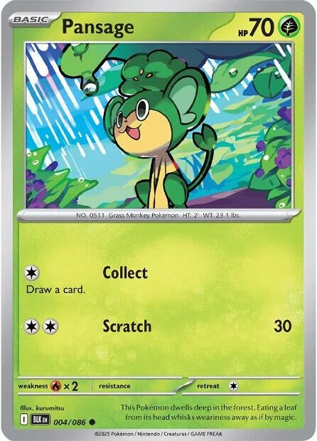 Image for Pansage - Pokemon