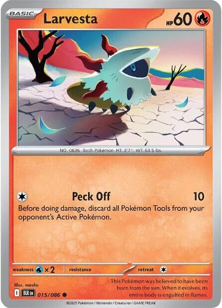 Image for Larvesta - Pokemon
