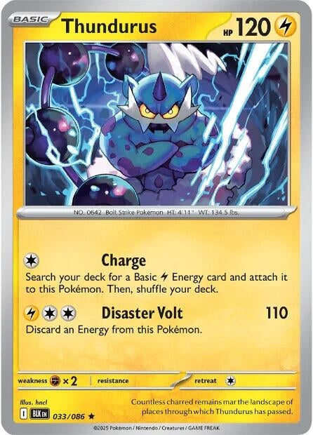 Image for Thundurus - Pokemon