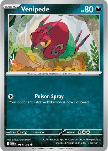 Image for Venipede - Pokemon