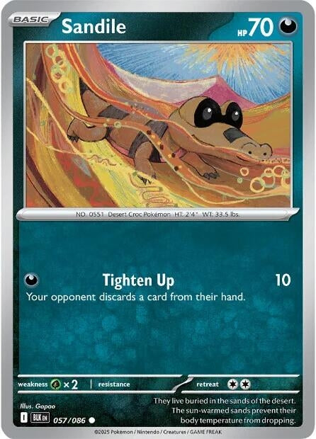 Image for Sandile - Pokemon
