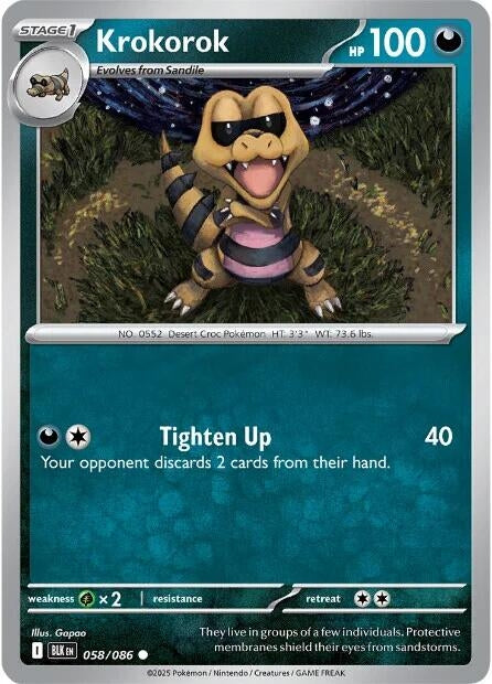 Image for Krokorok - Pokemon