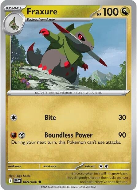 Image for Fraxure - Pokemon