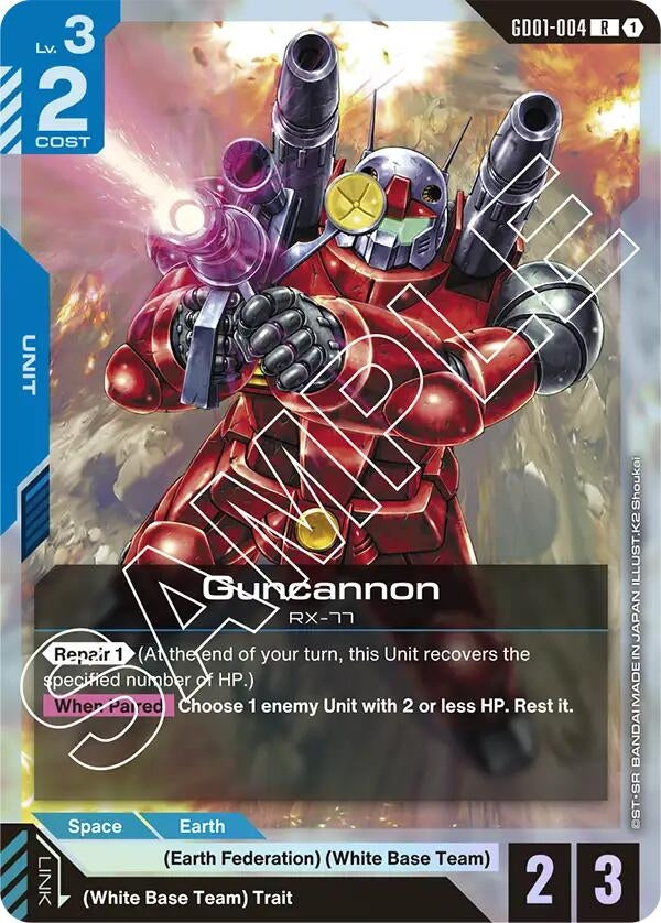 Image for Guncannon - Gundam Card Game
