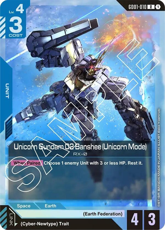 Image for Unicorn Gundam 02 Banshee (Unicorn Mode) - Gundam Card Game
