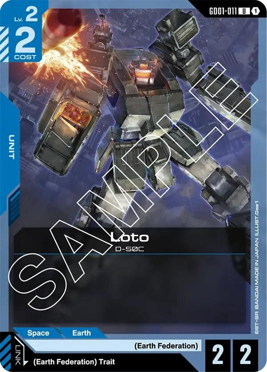 Image for Loto - Gundam Card Game