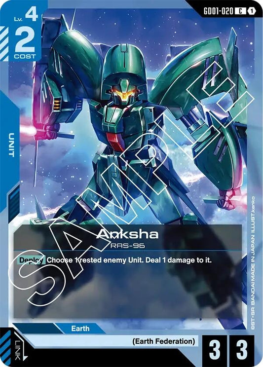 Image for Anksha - Gundam Card Game