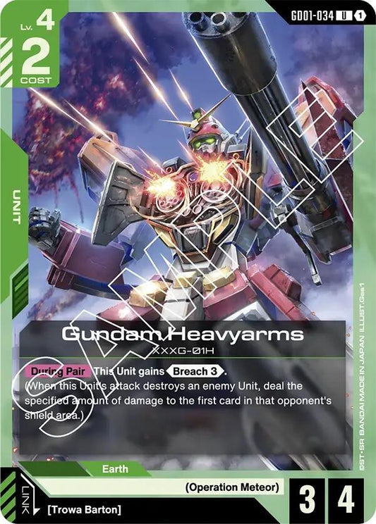 Image for Gundam Heavyarms - Gundam Card Game