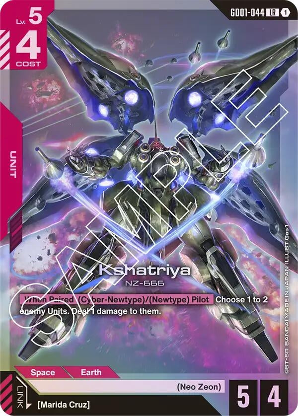 Image for Kshatriya (GD01-044) - Gundam Card Game