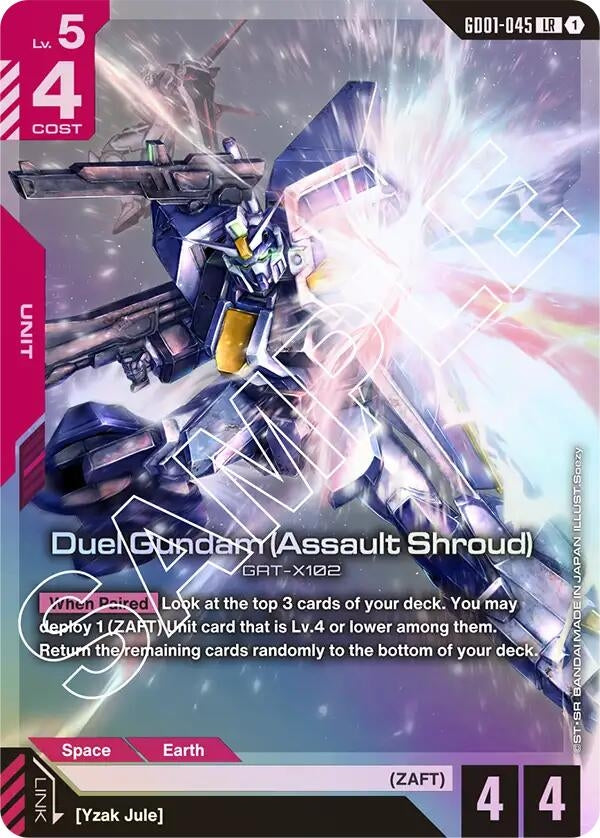 Image for Duel Gundam (Assault Shroud) - Gundam Card Game