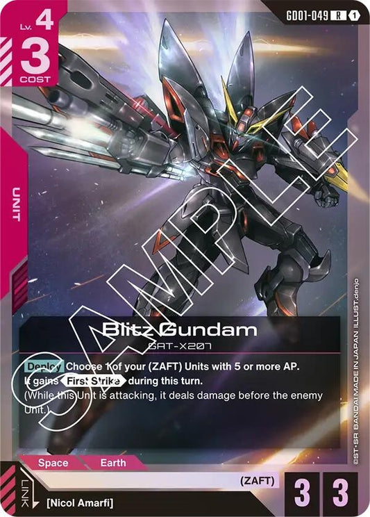 Image for Blitz Gundam - Gundam Card Game