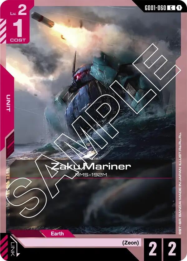 Image for Zaku Mariner - Gundam Card Game