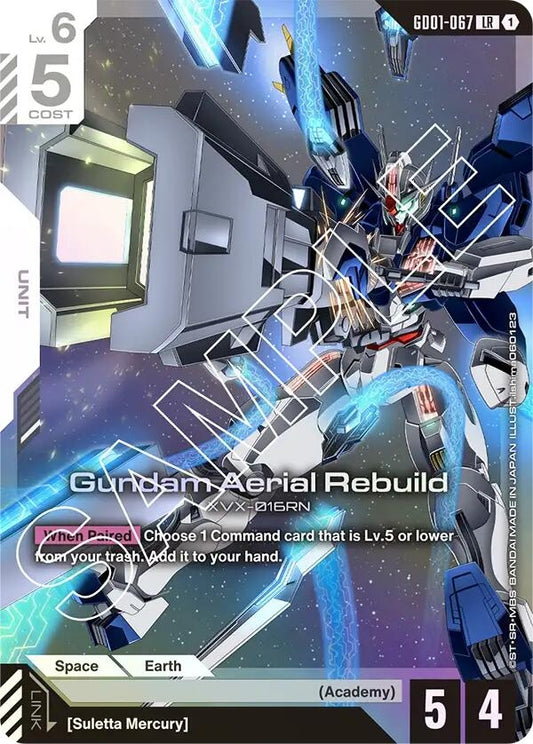 Image for Gundam Aerial Rebuild - Gundam Card Game