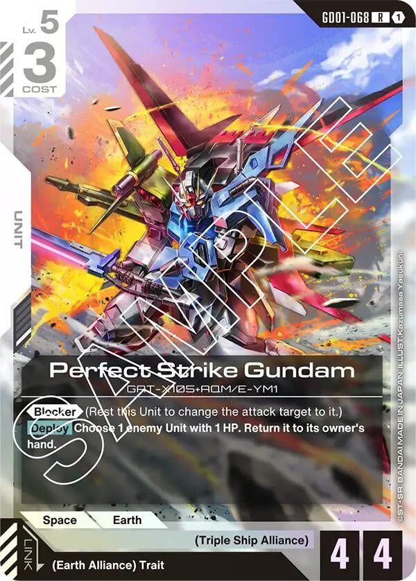 Image for Perfect Strike Gundam - Gundam Card Game