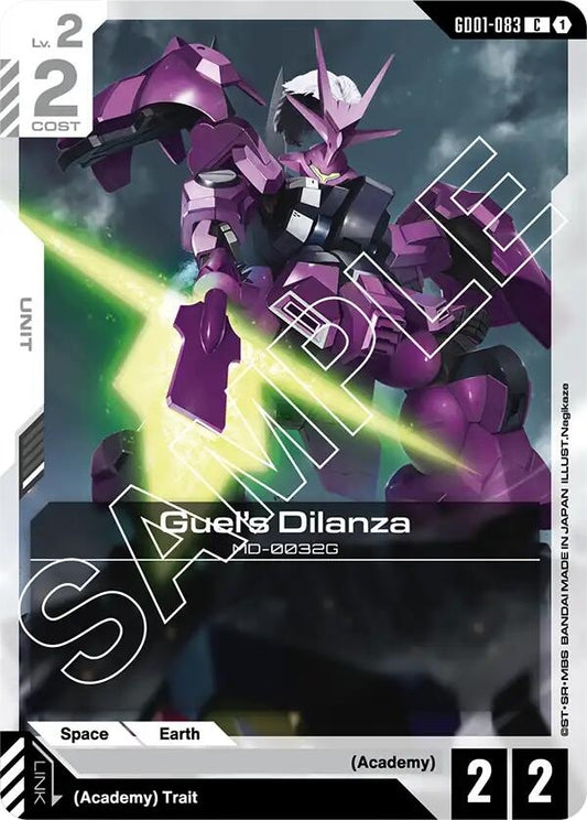 Image for Guel's Dilanza - Gundam Card Game