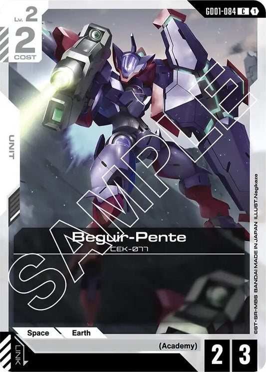Image for Beguir-Pente - Gundam Card Game