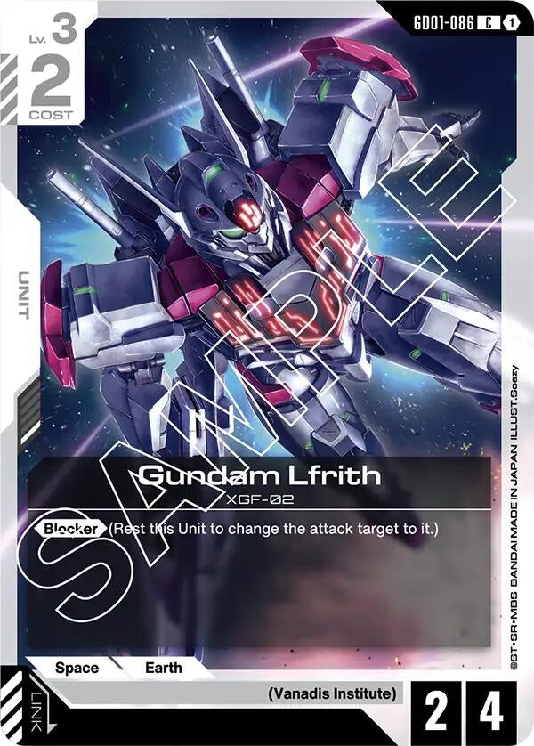 Image for Gundam Lfrith - Gundam Card Game