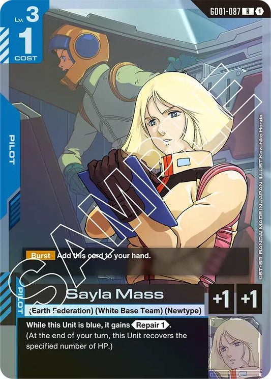 Image for Sayla Mass - Gundam Card Game