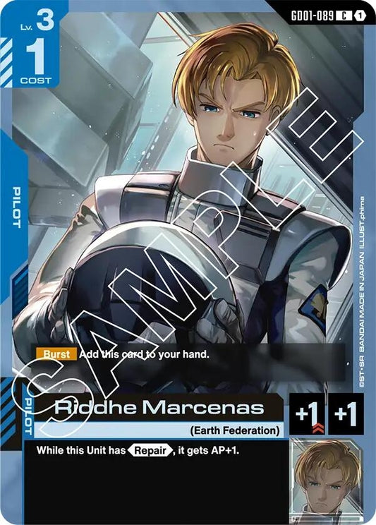 Image for Riddhe Marcenas - Gundam Card Game