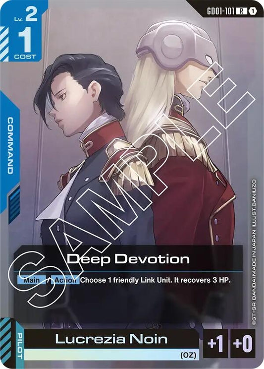 Image for Deep Devotion - Gundam Card Game
