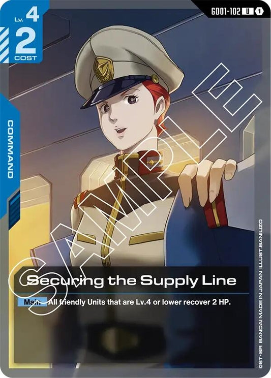 Image for Securing the Supply Line - Gundam Card Game
