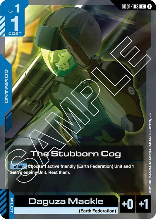 Image for The Stubborn Cog - Gundam Card Game