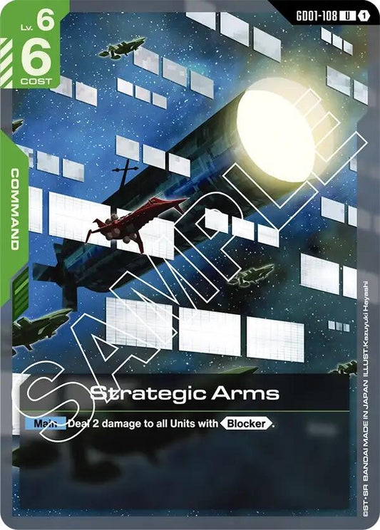 Image for Strategic Arms - Gundam Card Game