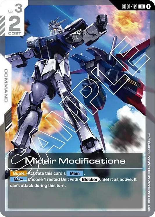 Image for Midair Modifications - Gundam Card Game