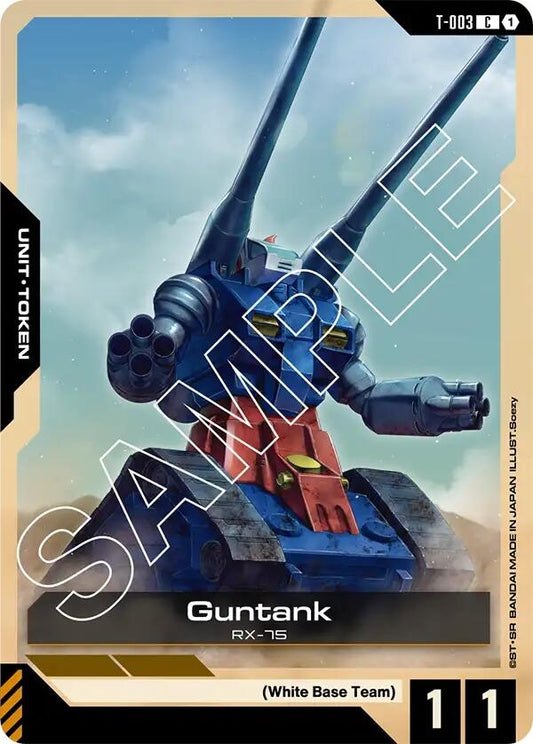 Image for Guntank (T-003) Token - Gundam Card Game