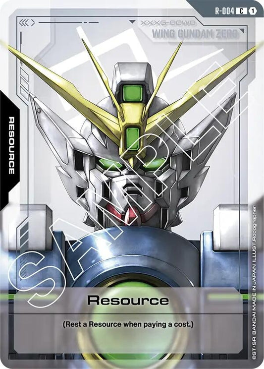 Image for Resource (R-004) - Gundam Card Game