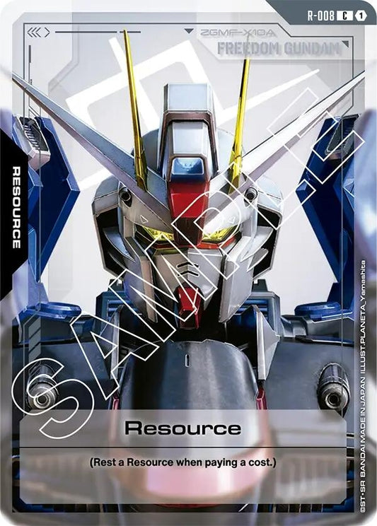 Image for Resource (R-008) - Gundam Card Game