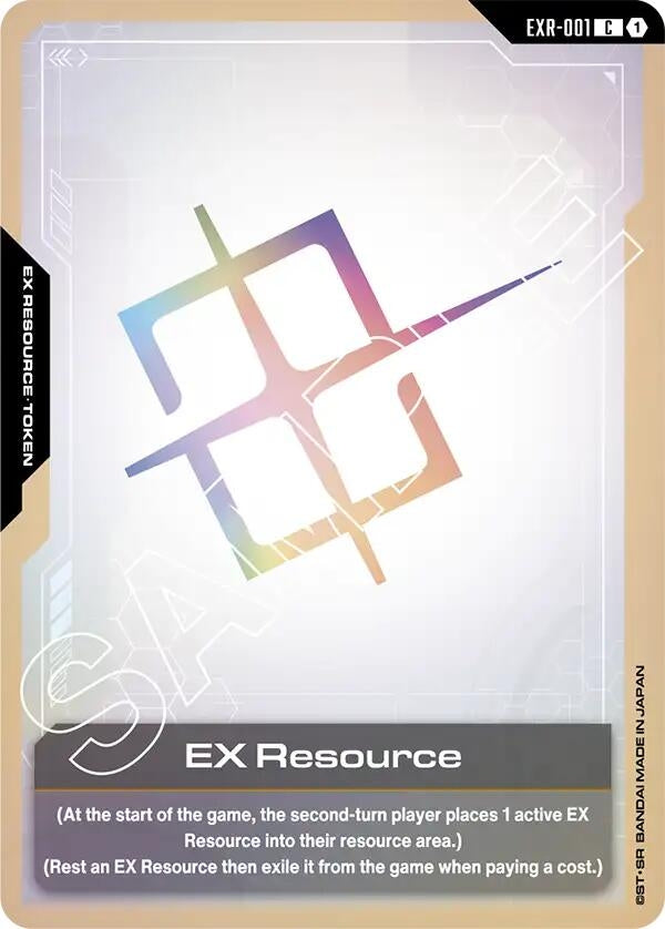 Image for EX Resource - Gundam Card Game