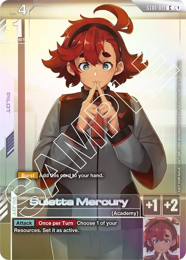 Image for Suletta Mercury (Newtype Challenge 2025 Mission 1) - Gundam Card Game