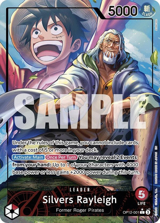 Image for Silvers Rayleigh (Alternate Art) - One Piece Card Game
