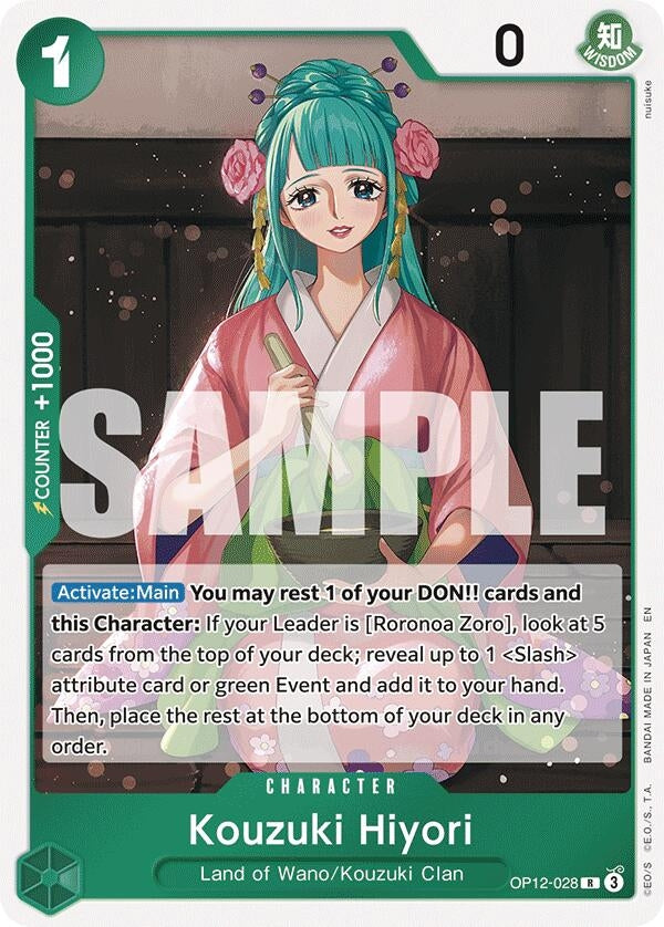 Image for Kouzuki Hiyori - One Piece Card Game