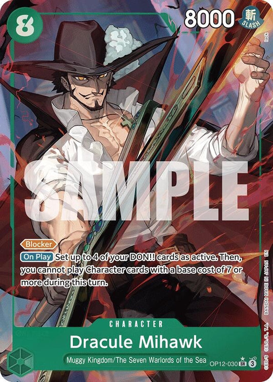 Image for Dracule Mihawk (Alternate Art) - One Piece Card Game