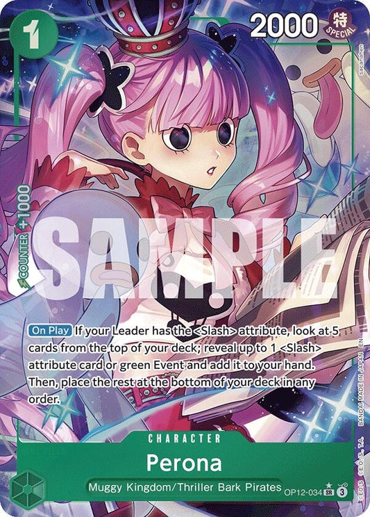 Image for Perona (Alternate Art) - One Piece Card Game