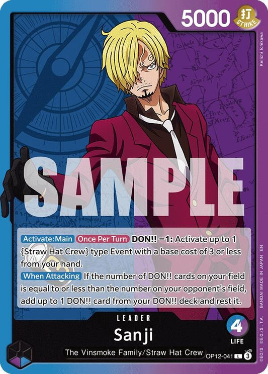 Image for Sanji (041) - One Piece Card Game
