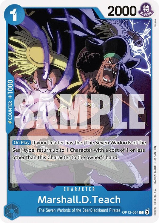 Image for Marshall.D.Teach - One Piece Card Game
