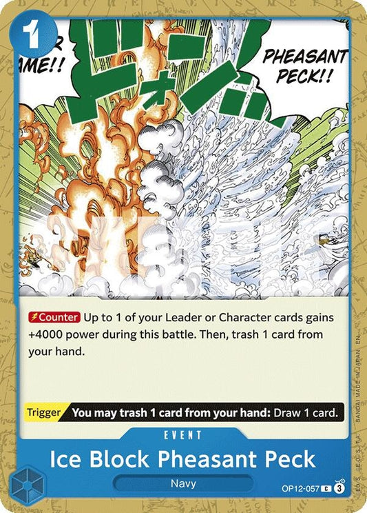 Image for Ice Block Pheasant Peck - One Piece Card Game