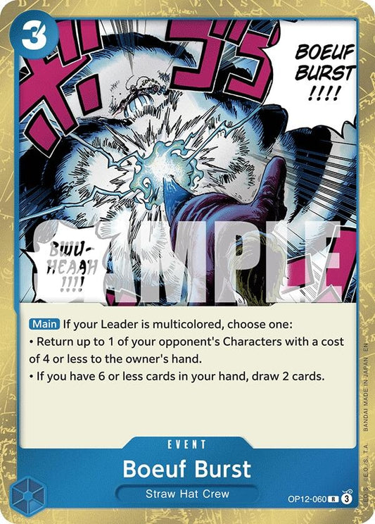 Image for Boeuf Burst - One Piece Card Game