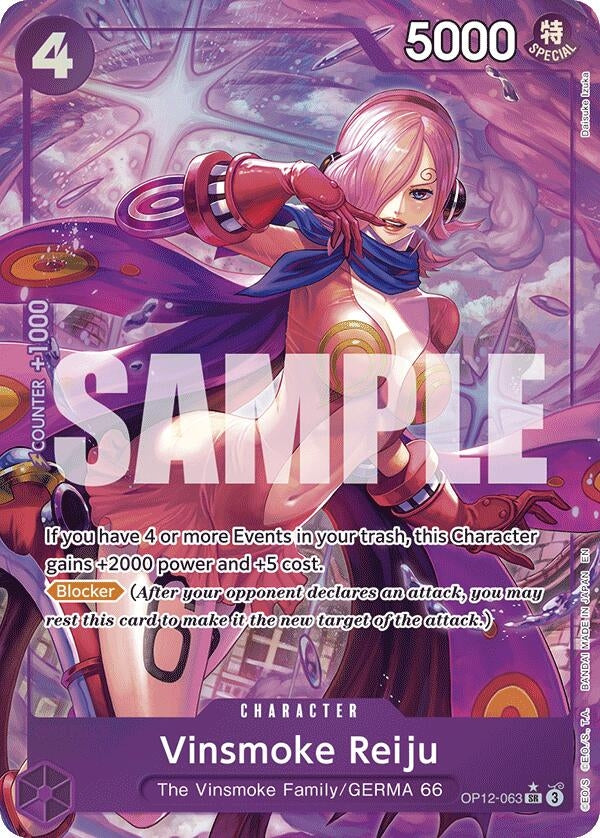 Image for Vinsmoke Reiju (Alternate Art) - One Piece Card Game