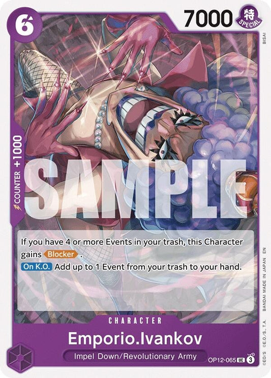 Image for Emporio.Ivankov (065) - One Piece Card Game